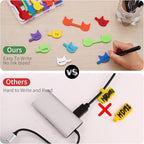 Trilancer Cord Labels Cable Label, Reusable - Image 5