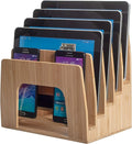 MobileVision Bamboo Multi Device Inclined Organizer by MobileVision