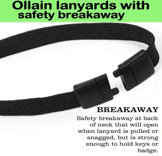 Ollain 25 Pack Breakaway Lanyard - Image 4