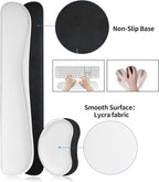 Bloss Leather Desk Pad and Keyboard Wrist Rest, Large Mouse Pad + Keyboard - Image 4