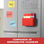 BEYGORM 2 Pack Plastic Magnetic Pen Holder - Image 5