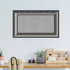 Amanti Art Silver Framed Magnetic Board 18x30 Small Vision Board - Image 5