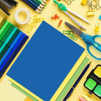 Veritas Blue Colored Cardstock, 8.5" x 11" Colored Copy paper, 110LB/199GSM - Image 3