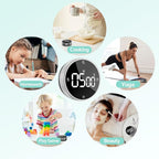 Digital Kitchen Timer with Magnetic, Large LED Display Countdown/Countup Timer - Image 8