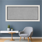 Amanti Art Silver Framed Magnetic Board 26x54 Oversize Vision Board - Image 5