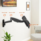 Keyboard Tray Wall Mount, Sit-Stand 26 Inch Keyboard and Mouse Stand, Height - Image 4