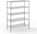 Regal Altair 21" Deep x 48" Wide x 64" Height Wire Shelving Kit | 5-Tier | NSF by Regal+Altair