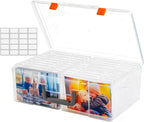 Photo Storage Box 5 x 7 Inches, 18 Inner Extra Large Photo Boxes by PAKCHOICE