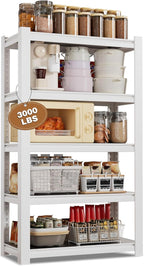 WORKPRO House 5-Tier Shelving Unit, 3000lbs Adjustable Storage Shelves by WORKPRO