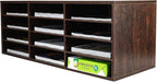 PAG Mail Sorter, Wood Countertop Literature Organizer, Student Mailbox by PAG