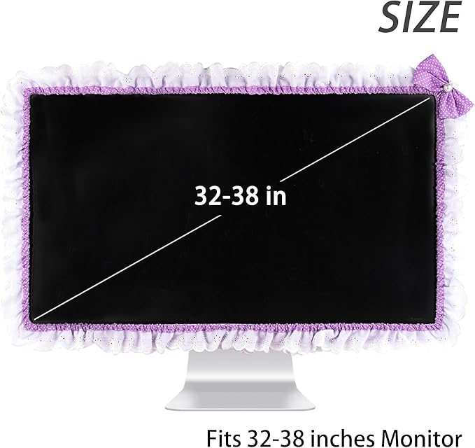 Kingshion 32"-38" Lovely Cute Computer Monitor Cover - Image 3