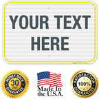 Personalized Custom Customize for Office, Delivery Yellow Sign, 12x18 Inches - Image 8