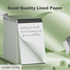Legal Pads 8.5 x 11.75 Inch Notepad, 12 Pack White Legal Pads 8.5 x 11.75 - Image 6