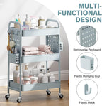 KINGRACK 3 Tier Rolling Cart - Image 3