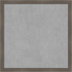 Amanti Art Grey Framed Magnetic Board 26x26 Medium Vision Board by AmantiArt