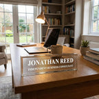 SignsByLITA Personalized Acrylic Desk Name Plate 2" x 8" - Image 9