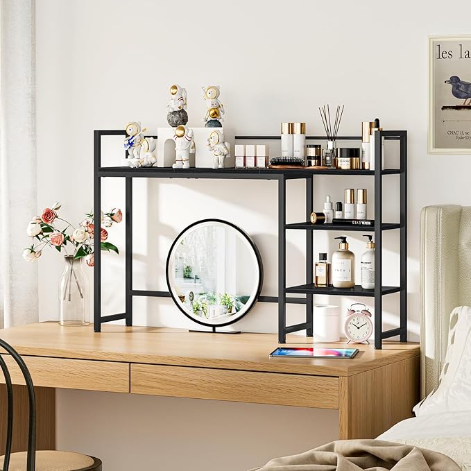 Snughome Desk Shelf, 44.9" Large Desktop Organizer Shelf, Desk Hutch - Image 5