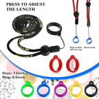 16 Pcs Anti Lost Lanyard Set Include 2 Necklace Lanyards Safety Neck Strap - Image 2