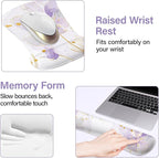 MOSISO Desk Mat Keyboard Mouse Pad Set, Large Gaming Mouse Pad&Keyboard Wrist - Image 4