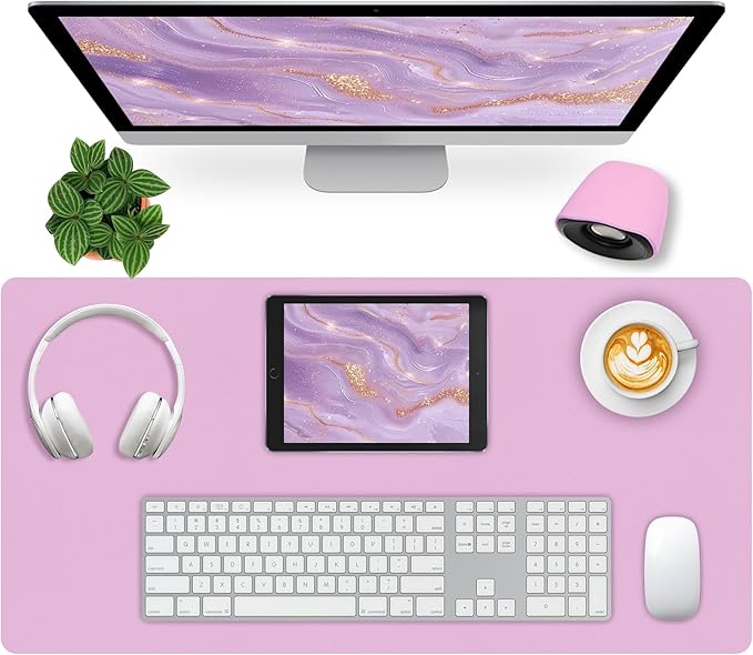 Bloss Purple Desk Mat, Desk Matt by Bloss