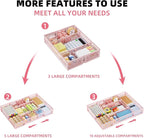 Marbrasse Expandable Desk Drawer Organizer, Mesh Tray - Image 5