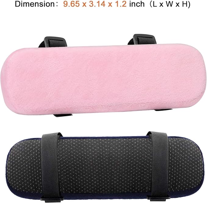 MOSISO Chair Armrest Pads, Memory Foam Home/Office Chair Arm Rest Covers Comfy - Image 7