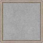 Amanti Art Silver Framed Magnetic Board 18x18 Small Vision Board by AmantiArt