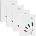 U Brands Contempo Magnetic Dry Erase Board White Board Bundle, Includes 4 Boards by UBrands