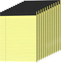 12 Pack Legal Pads 8.5" x 11" College Ruled Yellow Note Pads 8.5 x 11 Inch by Nichela