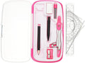 PATIKIL Geometry Precision Tool Set, Rose Red by PATIKIL