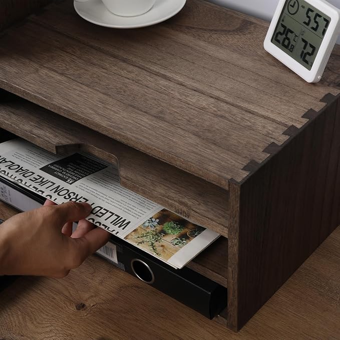 DDYURI 3-Tier Paper Storage Letter Tray File Sorter - Image 4