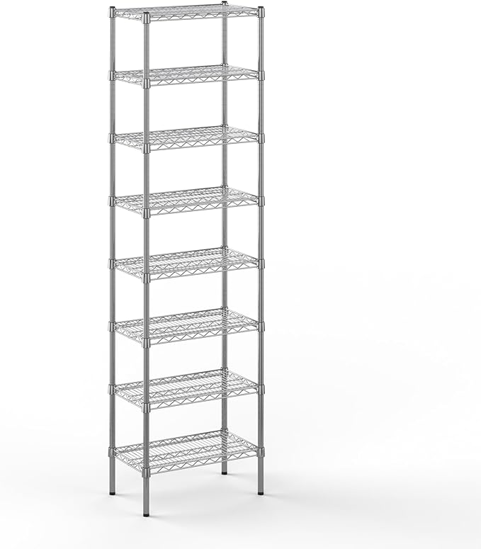 Regal Altair 14" Deep x 24" Wide x 86" Height Wire Shelving Kit | 8-Tier | NSF by Regal+Altair