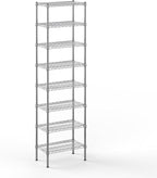 Regal Altair 14" Deep x 24" Wide x 86" Height Wire Shelving Kit | 8-Tier | NSF by Regal+Altair