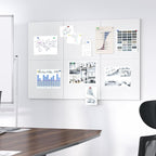 Neatsure Large Cork Board for Wall, 6 Panels Felt Tiles Tack Push Pin Board for - Image 5