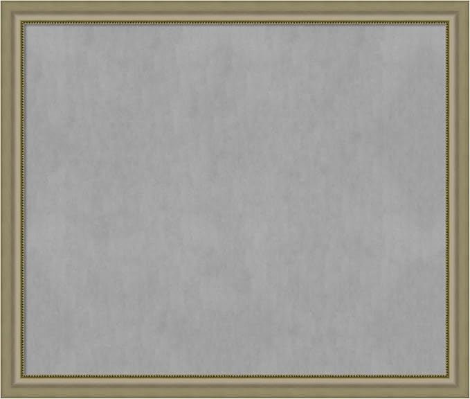 Amanti Art Silver Framed Magnetic Board 45x53 Oversize Vision Board by AmantiArt