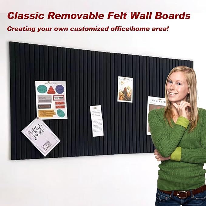Large Felt Wall Tiles Cork Boards - Image 5