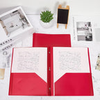 Lincia 100 Pcs Plastic Folders - Image 4