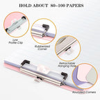 TFDLCG zm 2 Pack Pink A4 Clipboard - Image 5