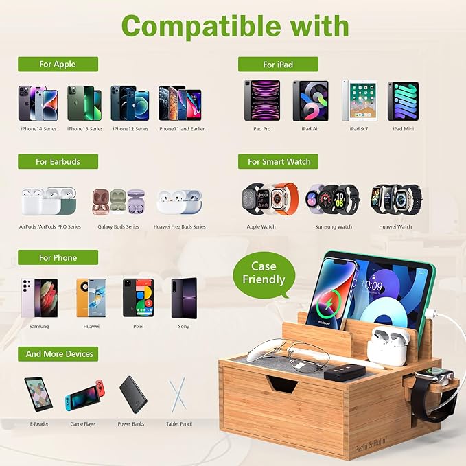 Pezin & Hulin Bamboo Charging Station - Image 3