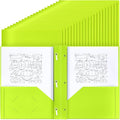 Lincia 100 Pcs Plastic Folders by Lincia