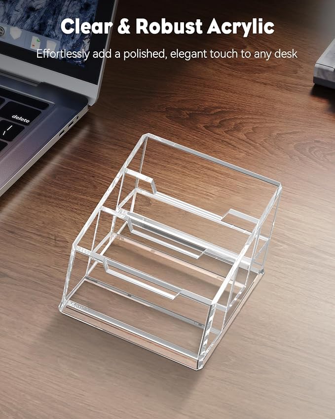 Uniclife Acrylic Business Card Holder - Image 5
