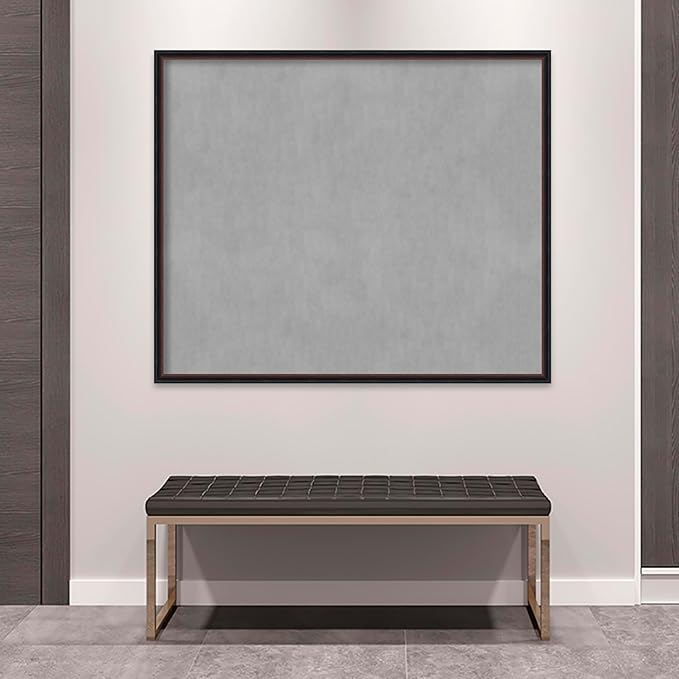 Amanti Art Black Framed Magnetic Board 42x50 Oversize Vision Board - Image 5