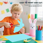 Light Blue Cardstock 8.5 X 11, 80 Sheets Card Stock, 75lb/ 200gsm Copy Paper - Image 5