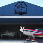 Personalized Metal Airplane Wall Art, Airplane Name Sign, Customized Pilot Name - Image 5