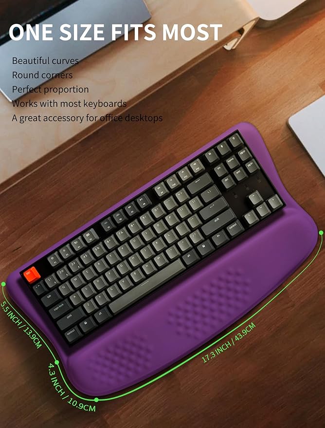 KUOSGM Ergonomic Wave Wrist Rest - Image 6