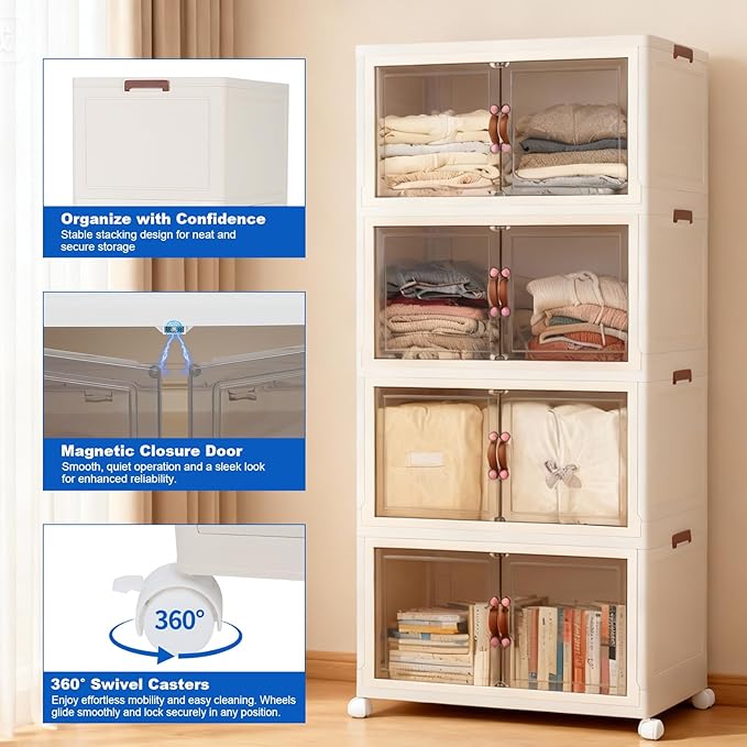 GCCSJ 480QT Stackable Storage Bins - Image 5