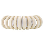 Lichamp Masking Tape 10 Pack General Purpose Beige White Color, 0.75 inch x 55 - Image 7