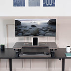 VIVO 36 inch Height Adjustable Stand Up Desk Converter, V Series, Quick Sit to - Image 9
