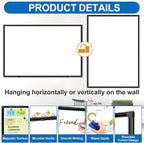 H-Qprobd Large White Board Dry Erase Board - Image 2