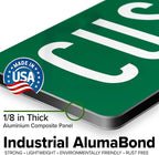 Custom Street Sign, Road/Address Sign, 8 Colors, Reflective Option, Mounting - Image 3